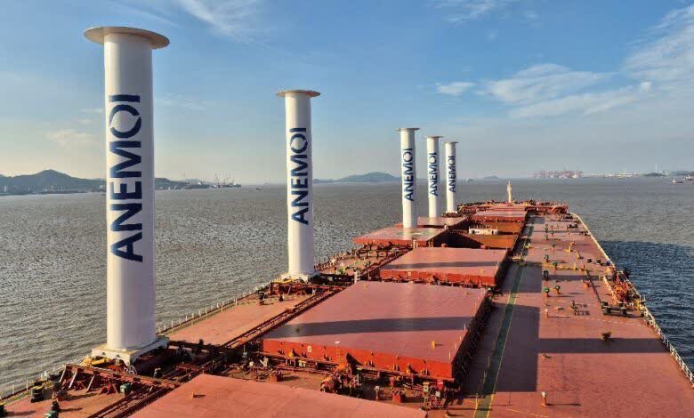Anemoi Completes Rotor Sail Retrofit on NSU TUBARAO, Marking 1.6 Million DWT Milestone